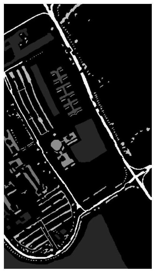 Sparse graph coding-based hyperspectral remote sensing image eigen decomposition method and system