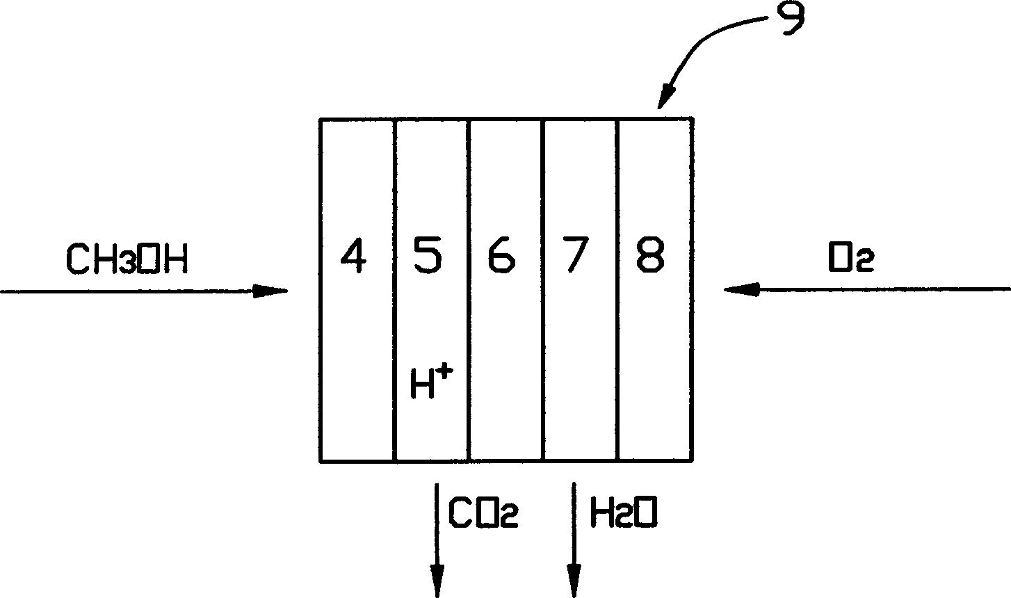 Catalyst for fuel cell and its fuel cell