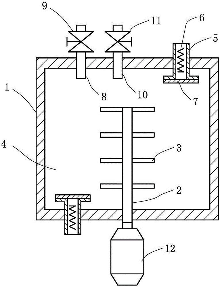 Food sterilizing device and sterilizing method