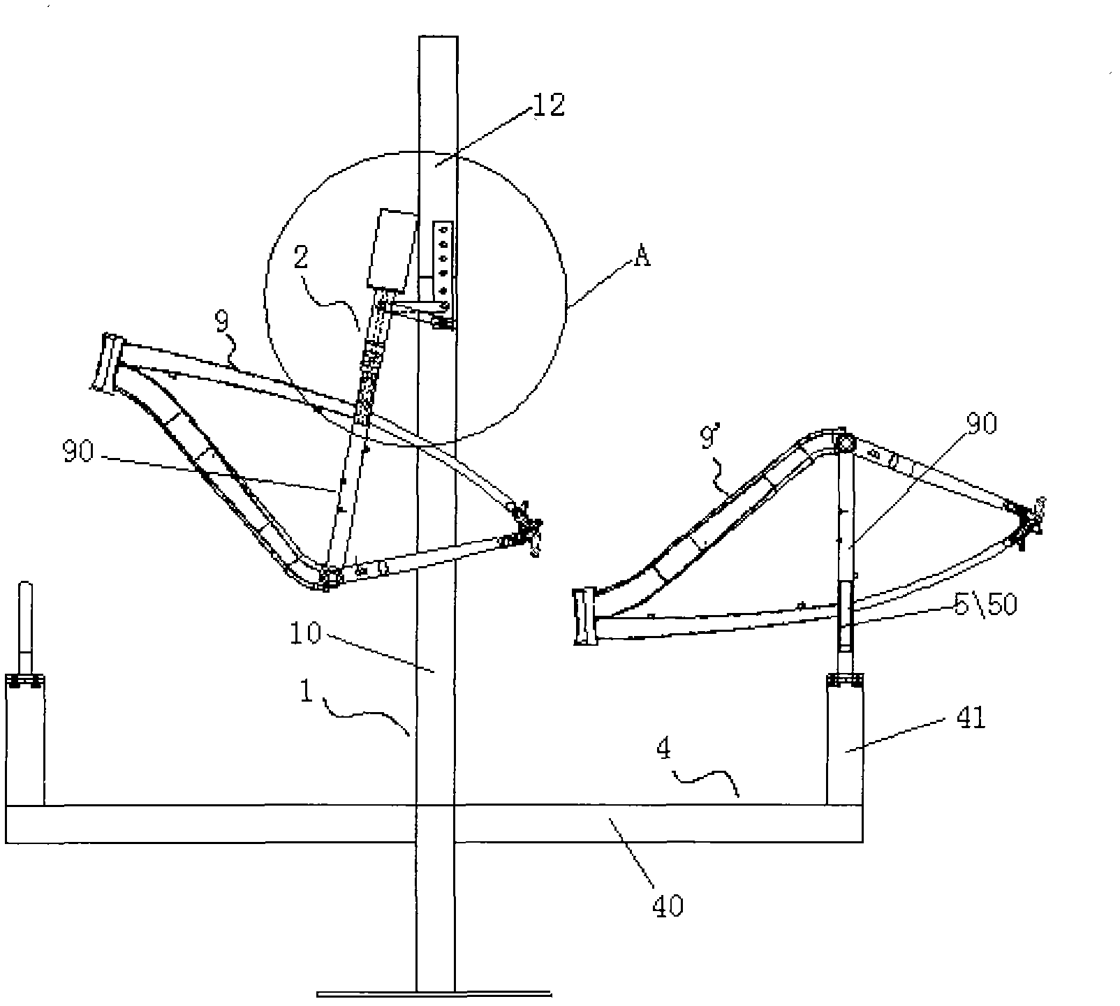 Multifunctional bicycle assembly workbench