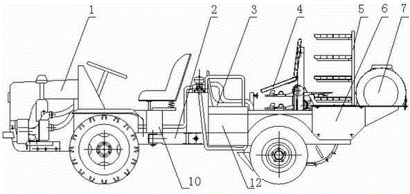 Self-propelled transplanting method of tobacco seedlings and transplanter