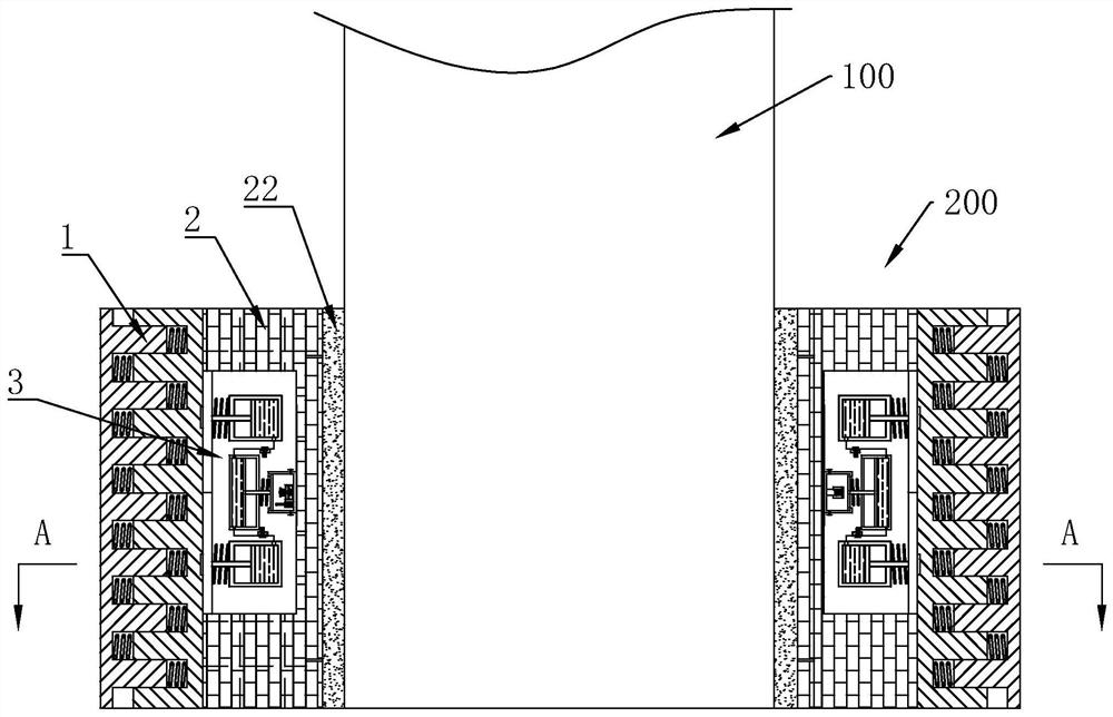 A buffer anti-collision pier