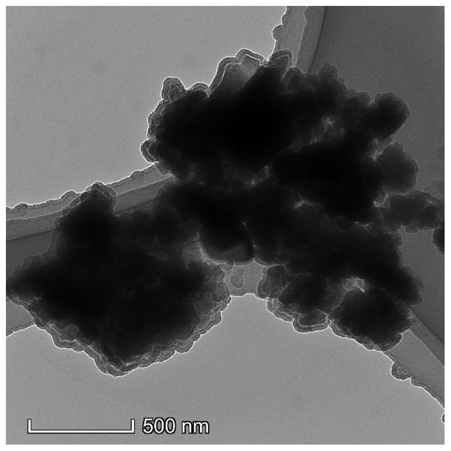 Organic solvent coated nano boron particles as well as preparation method and application thereof