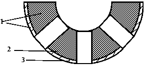 Electrochemical machining method for micro-protrusions on inner surface of sleeve part