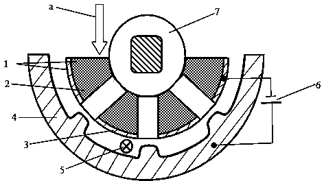 Electrochemical machining method for micro-protrusions on inner surface of sleeve part