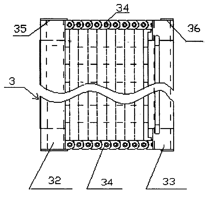 House door with hidden screen door