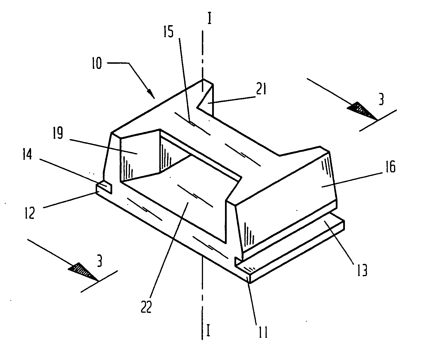 Self-clinching cable tie mount