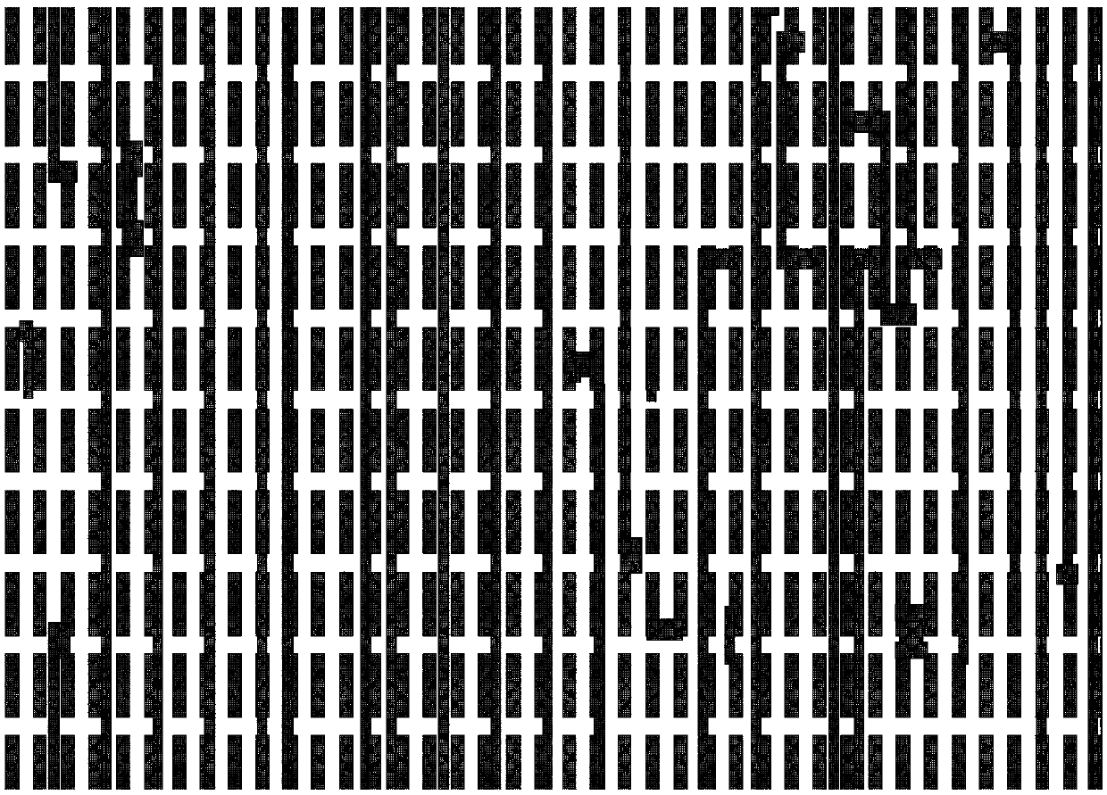 Metal redundant graph drawing method for improving CMP morphology