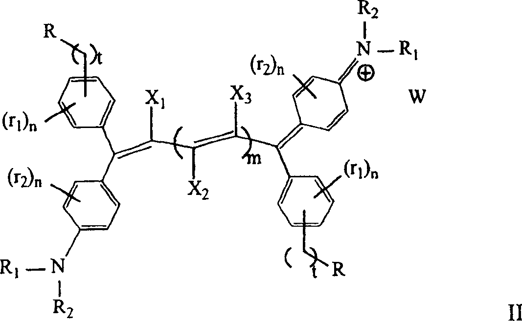 Twin chromophore molecule