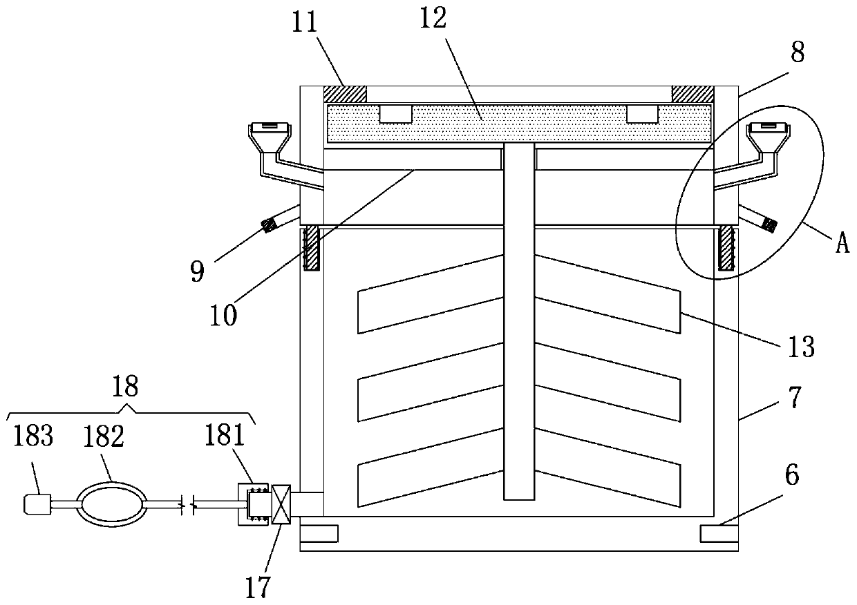 Veterinary medicine feeding device with mixing device