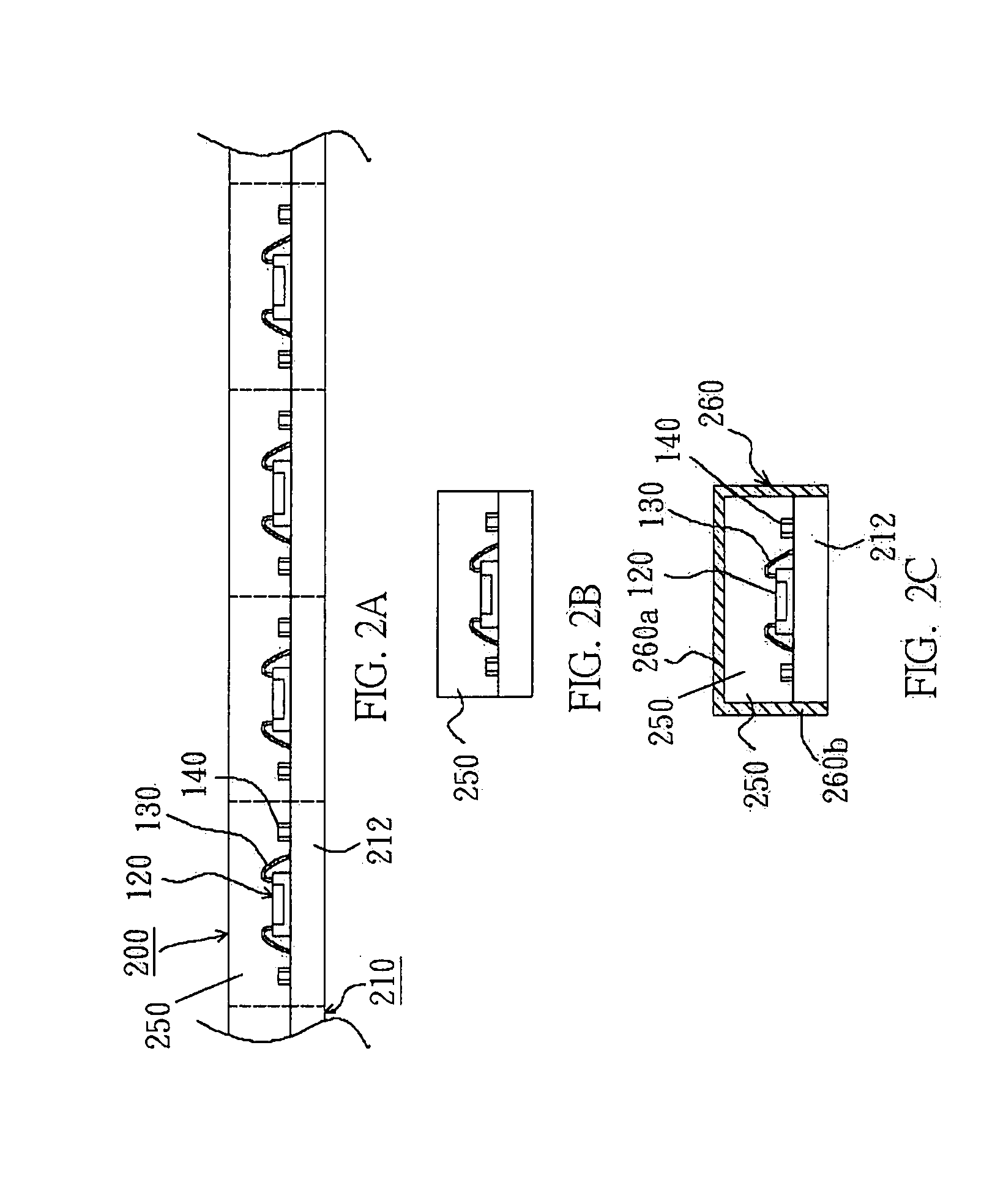 Semiconductor device package and manufacturing method