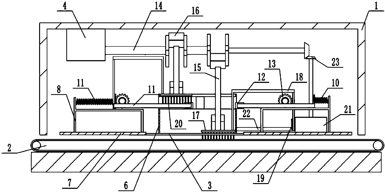 Anti-blockage needle machine