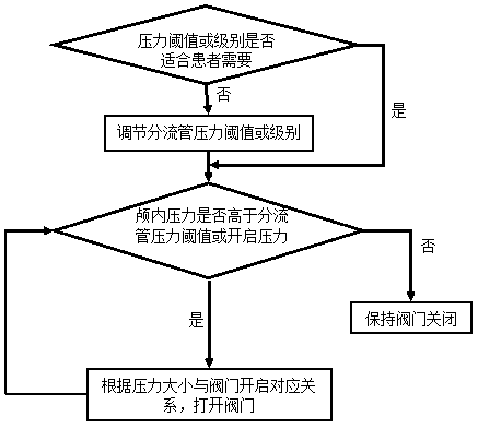 Rechargeable implantable automatic pressure regulating and diverting system with program control function