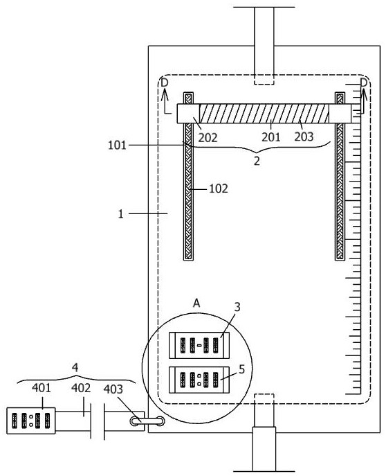 Nursing auxiliary device for nephrology department