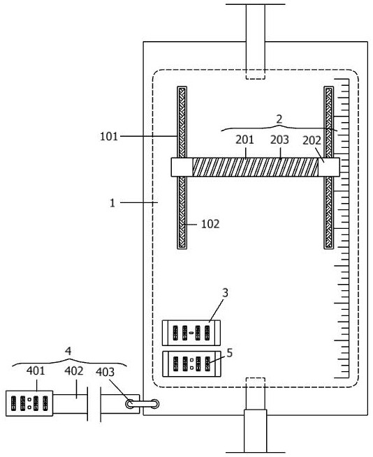 Nursing auxiliary device for nephrology department