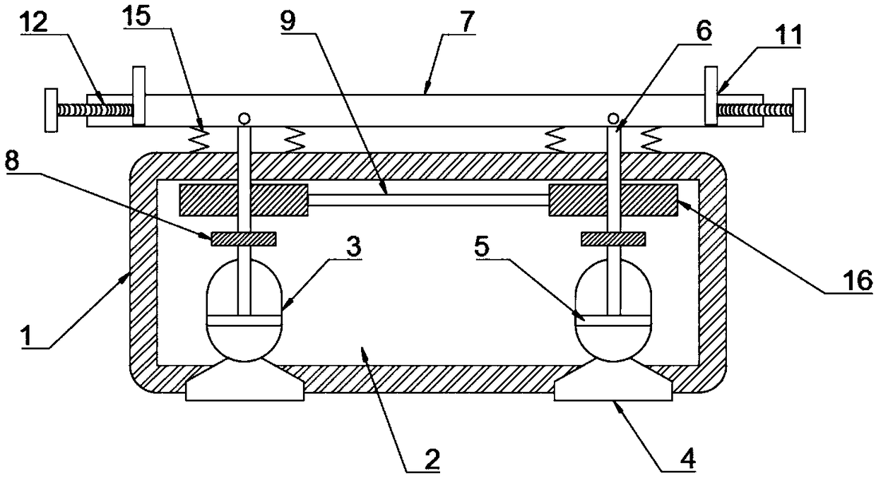 Anti-toppling placement device