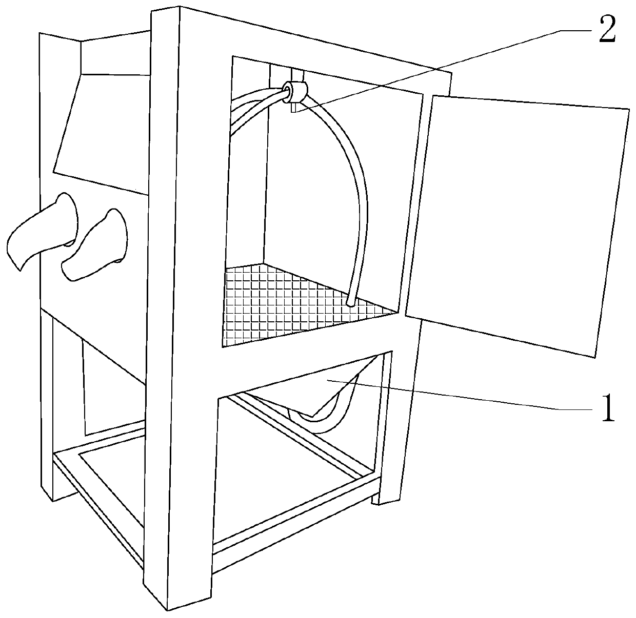 High-efficiency type rust removal liquid and use method thereof