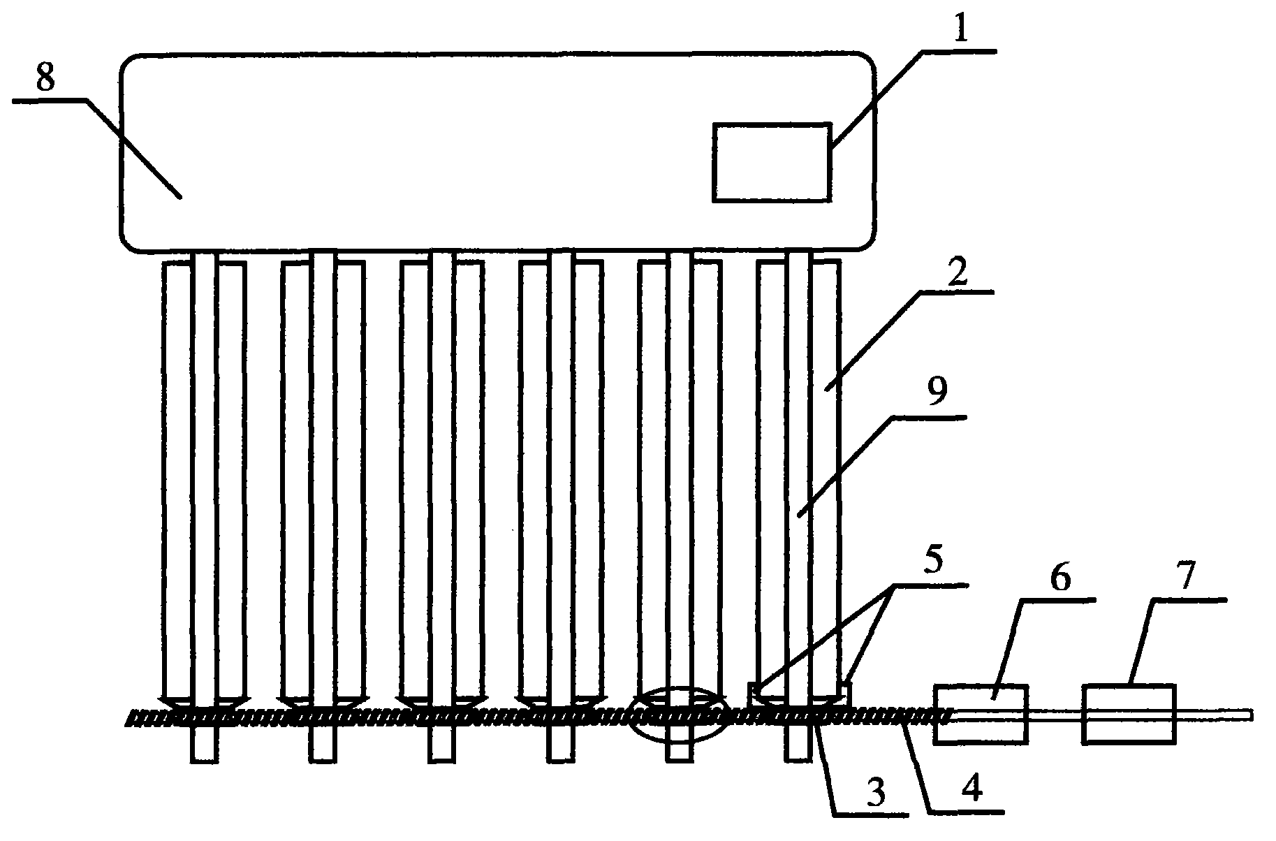 Solar gathering and shielding plate and light gathering and shielding method