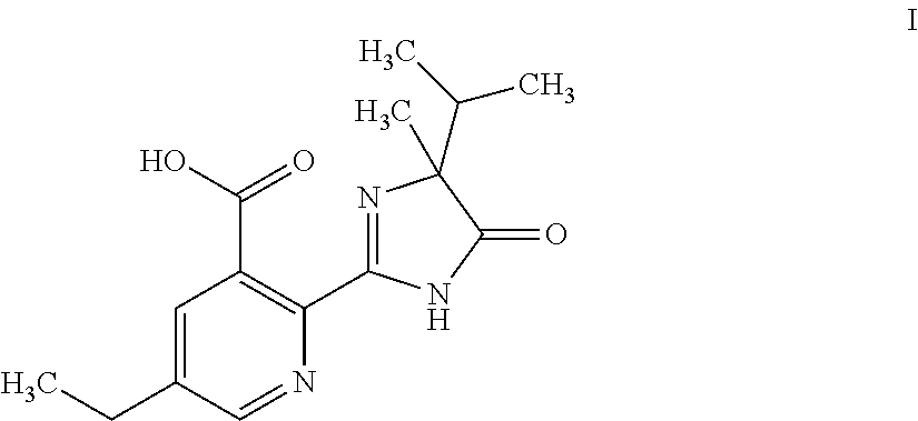 Herbicidal mixtures comprising imazethapyr, imazamox and fomesafen, sulfentrazone or bentazone