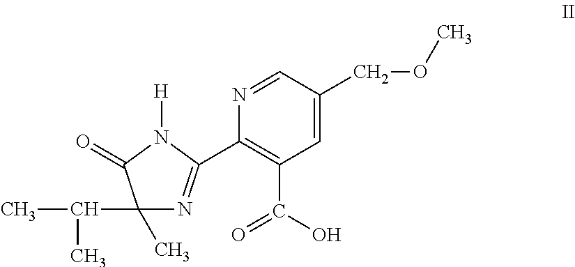 Herbicidal mixtures comprising imazethapyr, imazamox and fomesafen, sulfentrazone or bentazone