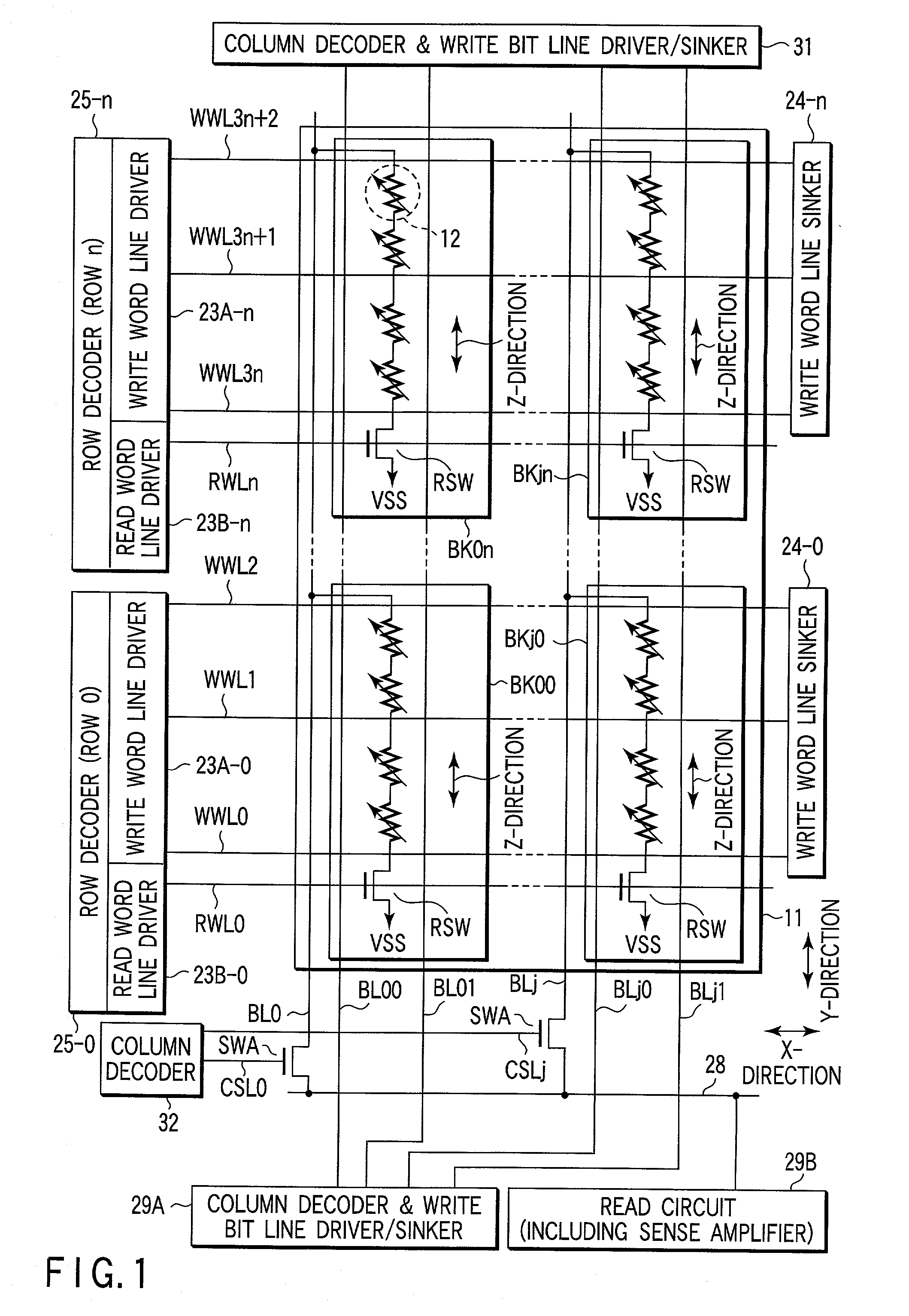 Magnetic random access memory