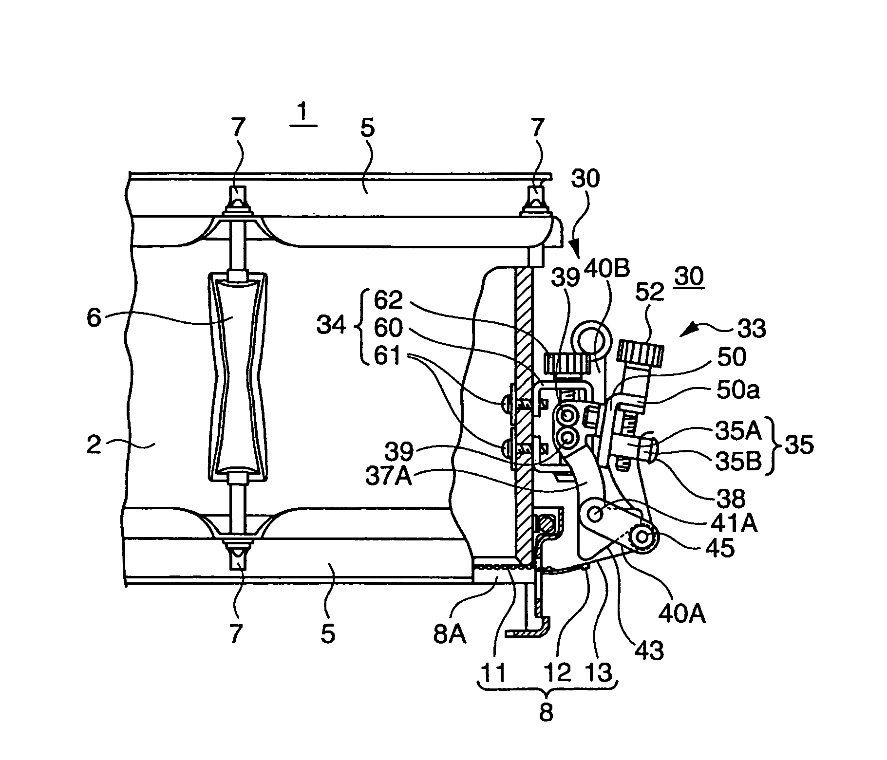 Snare strainer