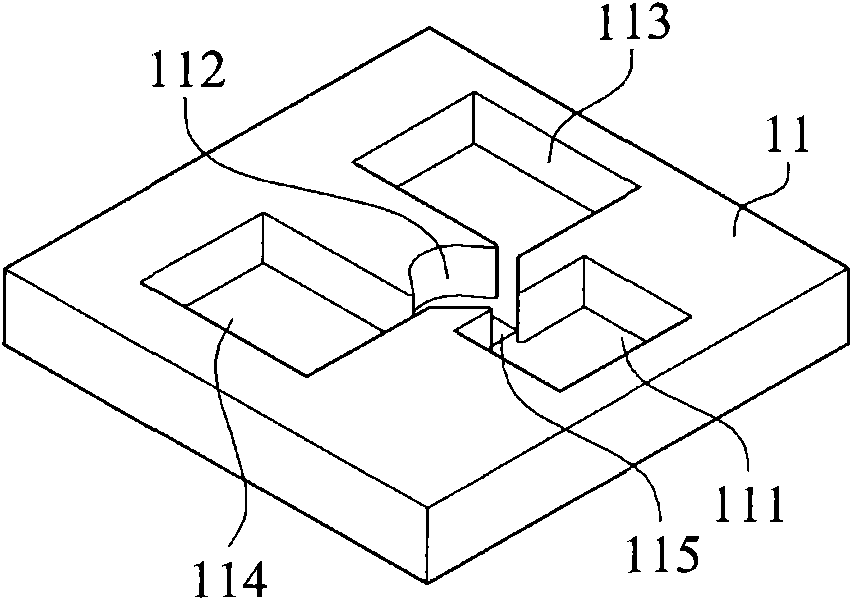 Optical induction device with anti-static elements