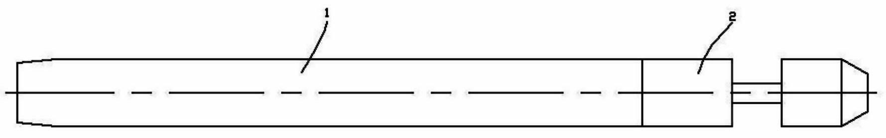 Limiting mandrel for mandrel pipe mill and manufacturing method thereof