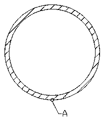 Staggered array bionic microtexture brain stimulation cannula electrode and preparation method thereof