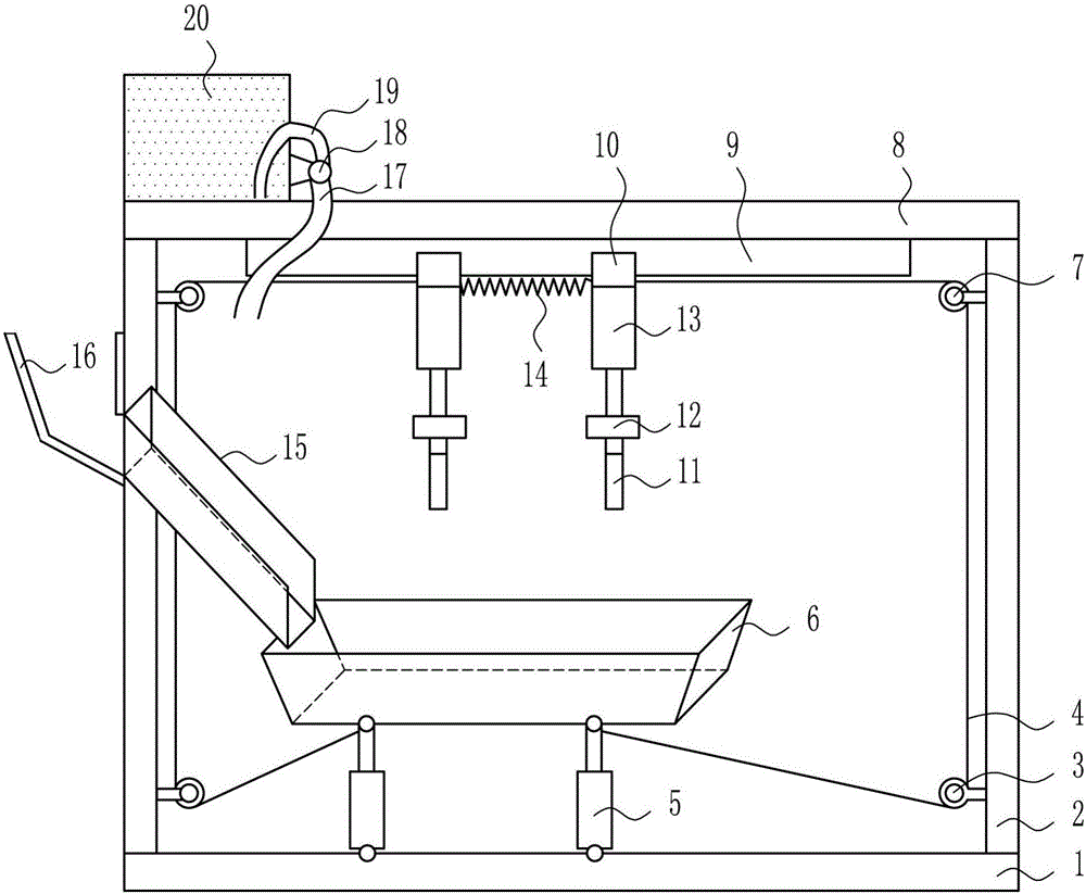 Livestock feeding device for raising livestock