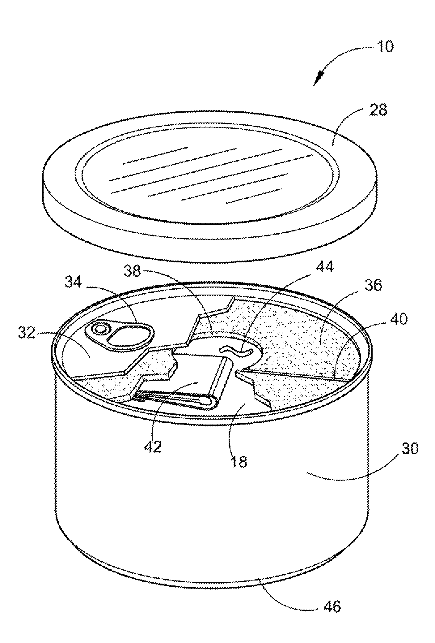 Container for candle with matches