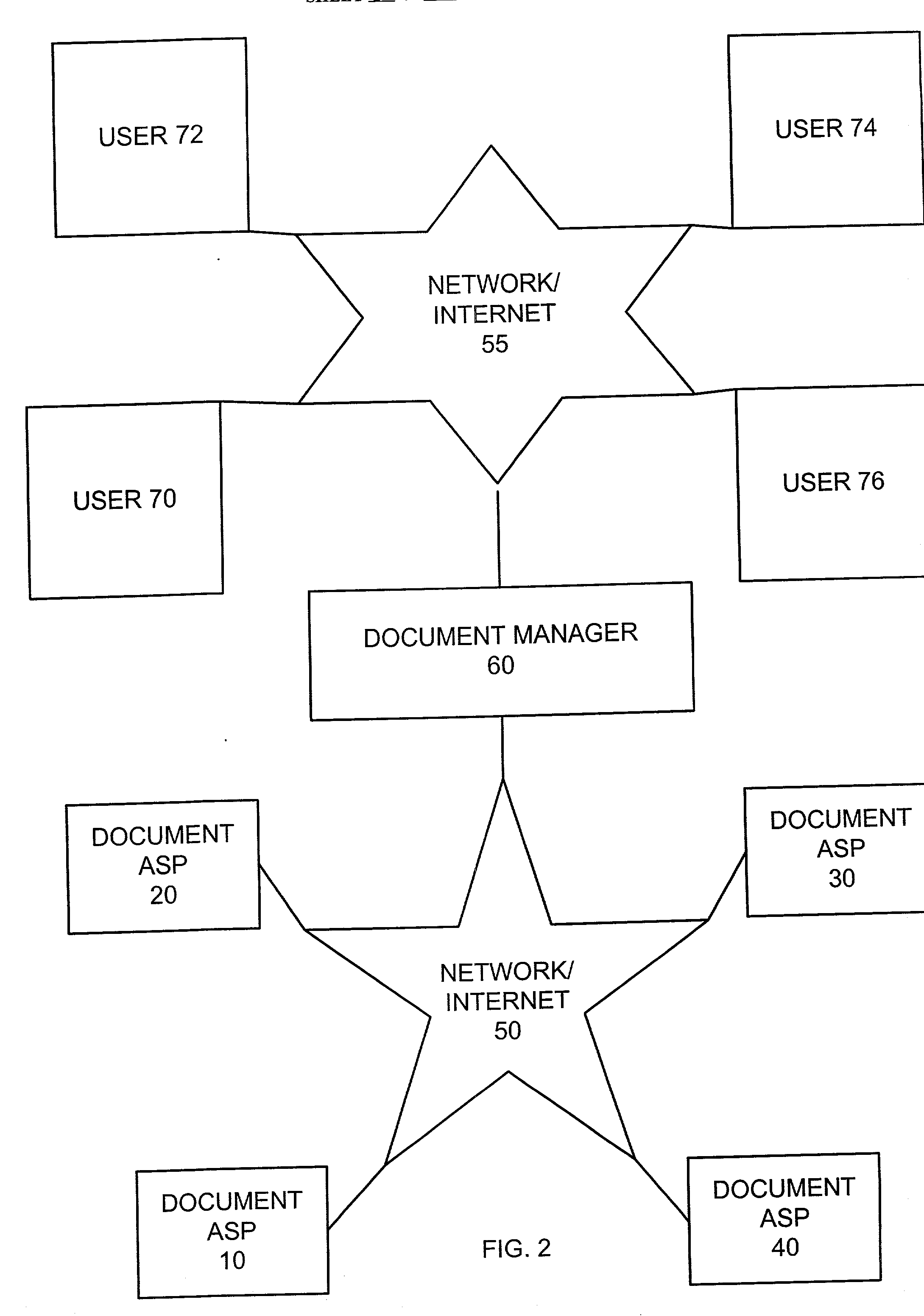 System, computer program product and method for managing bills issued from application service providers