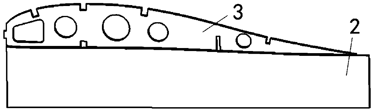 Solar unmanned aerial vehicle wing structure