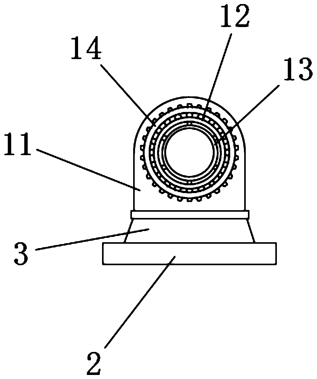 A kind of thermos liner rotating self-cleaning device