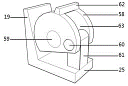 Cylindrical limb fixing type radiation treatment body part positioning hollow fixing frame