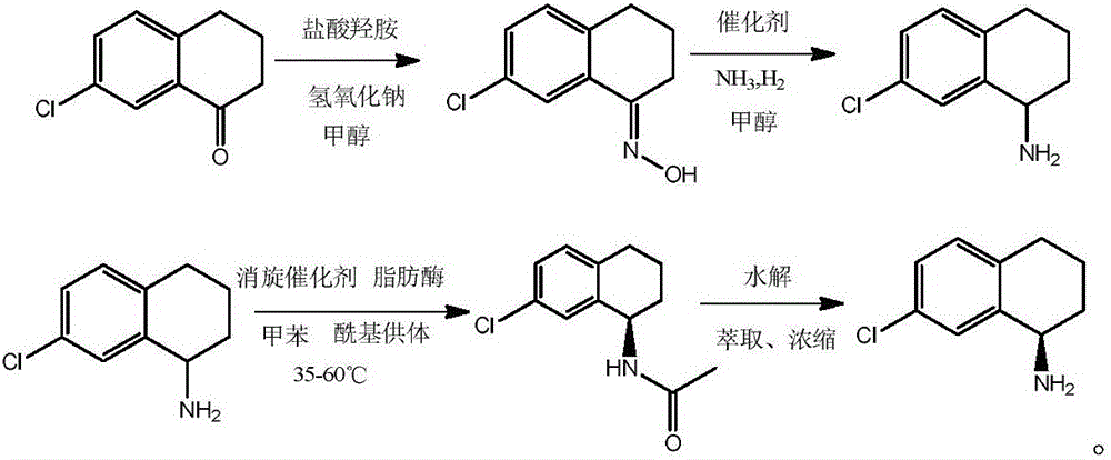 Synthesis method of levo-amino compound