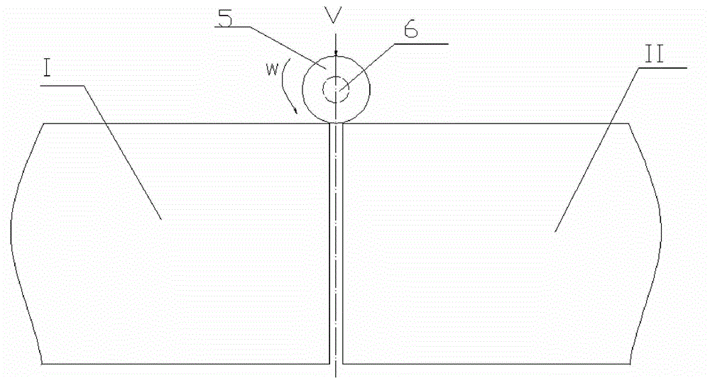 A kind of welding method of carbon steel and stainless steel clad plate