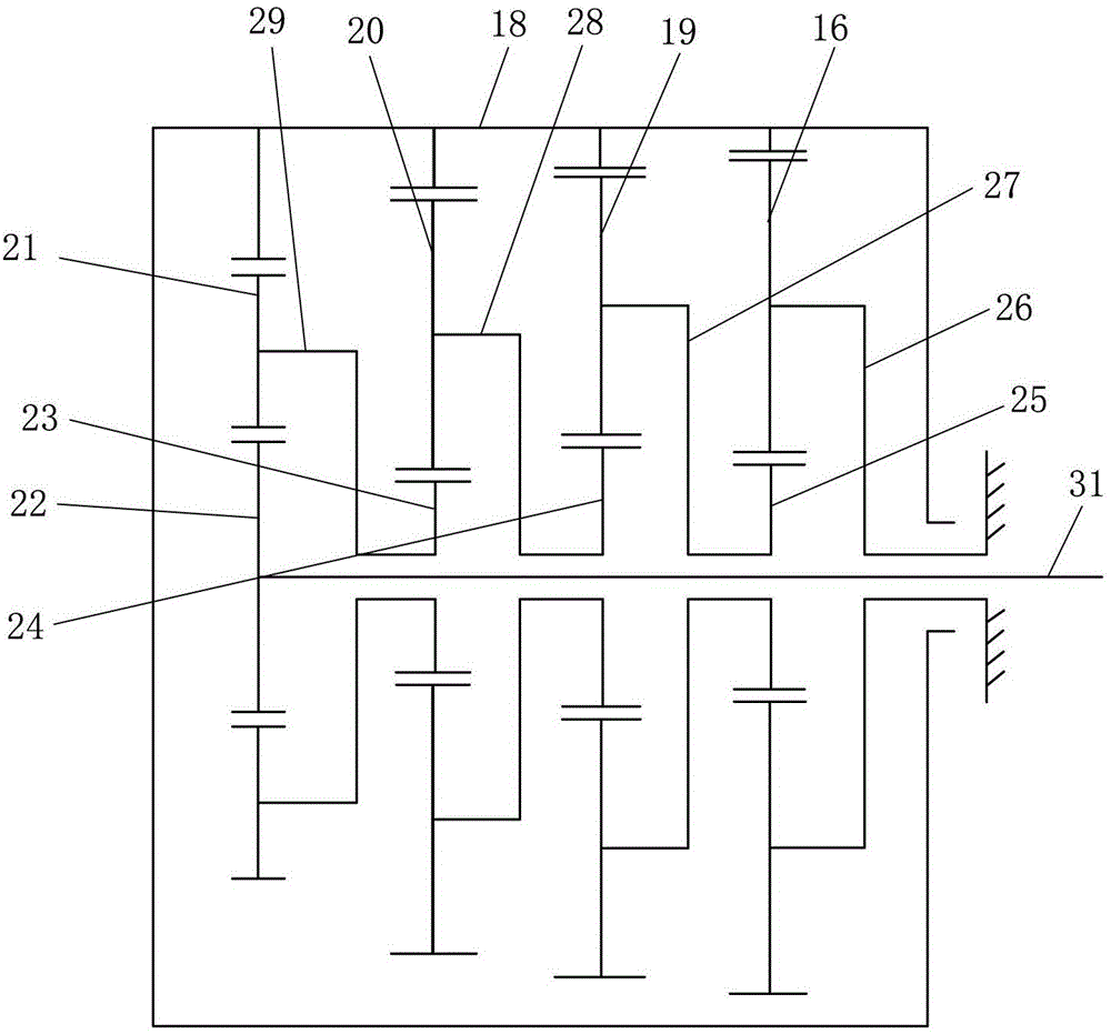 Wind generating set and variable pitch driving system thereof