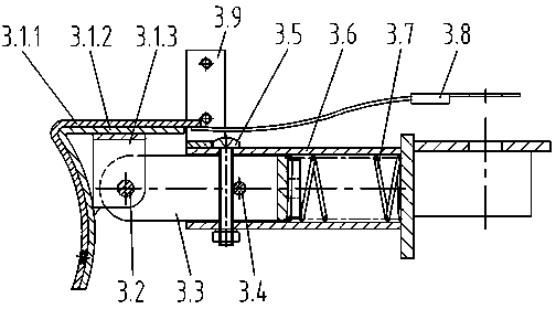 Automatic three-phase-synchronization-fall-off fuse protector