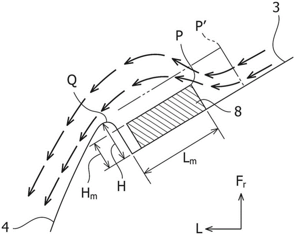 Air noise reduction structure of the front pillar