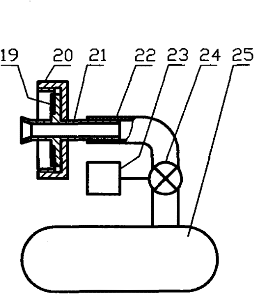 Particle filtering device and regenerating method thereof