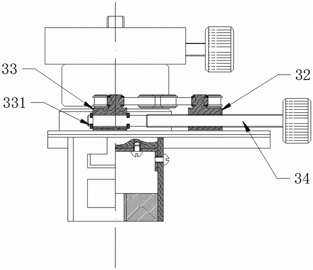 A dual-mode fine-tuning 3D image shooting bracket