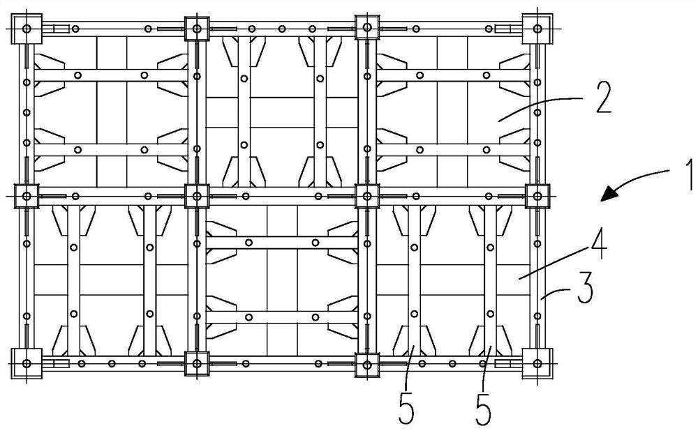 Anti-deformation heat treatment basket