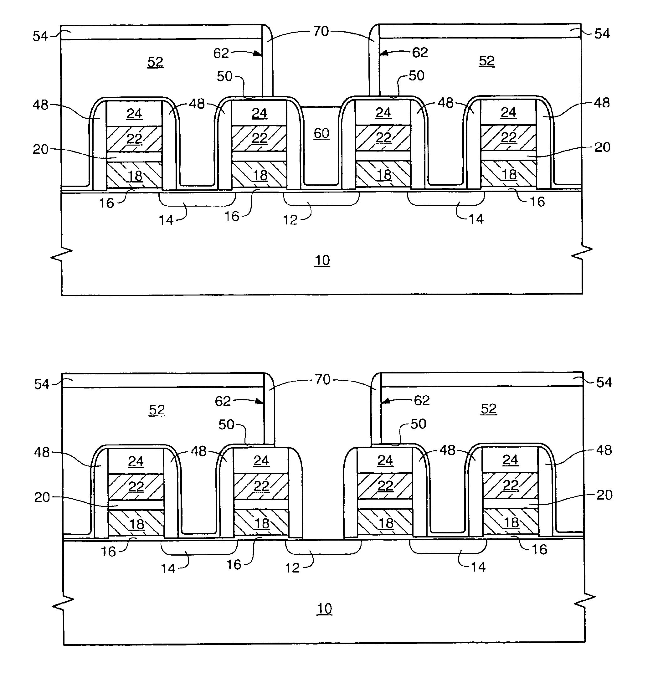 Method and apparatus for a flash memory device comprising a source local interconnect