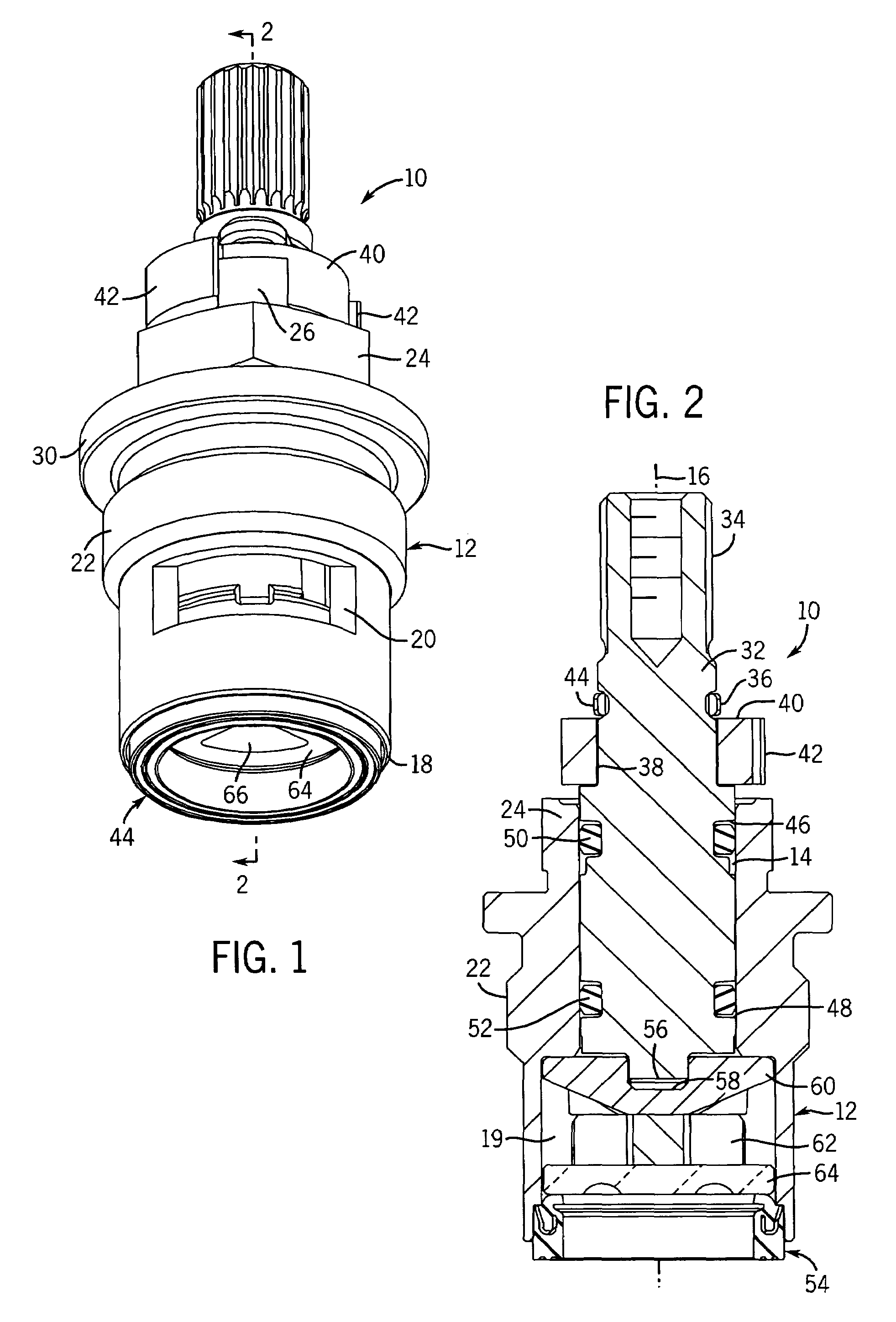 Valve with bi-loading seal