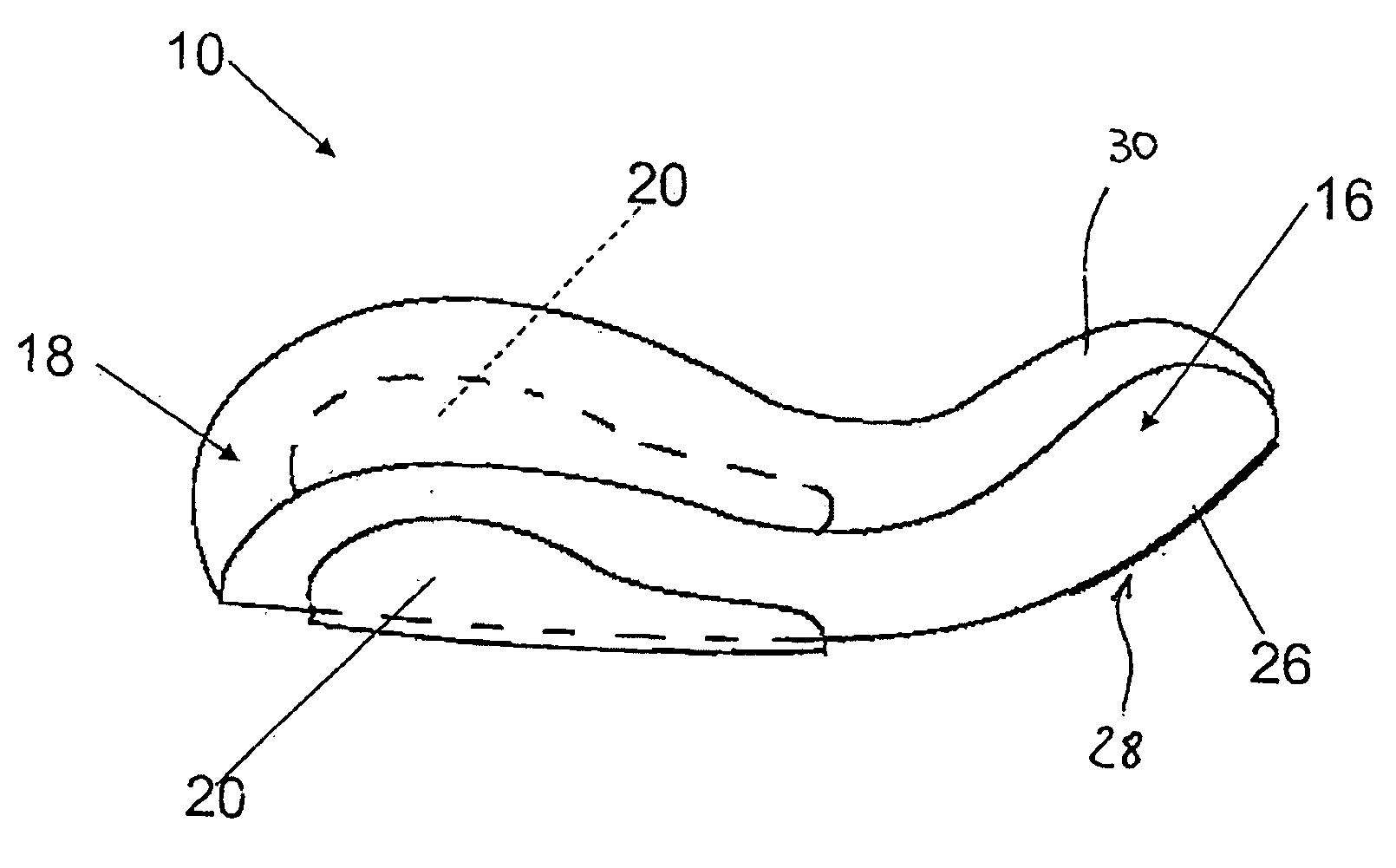 Protection Pad for Cyclist Trousers and Relative Method of Realization