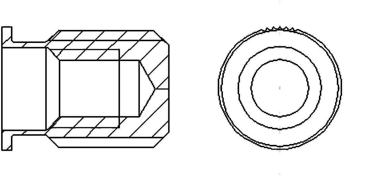 Thread bushing press fitting tool