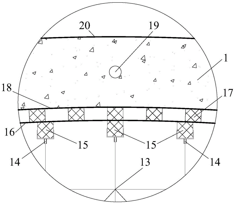 Construction method of ultra-wide main arch ring of long-span hollow arch bridge in alpine region