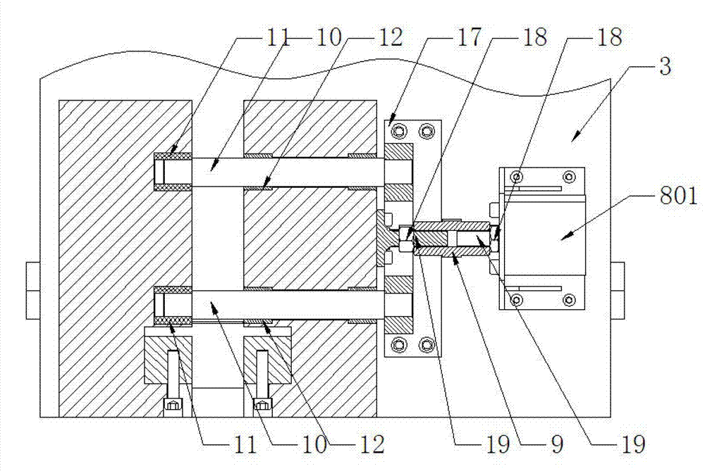 Cold-rolled wire online automatic rebar butt welding device