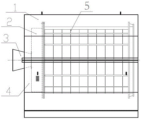 Discharge screening device for ball mill